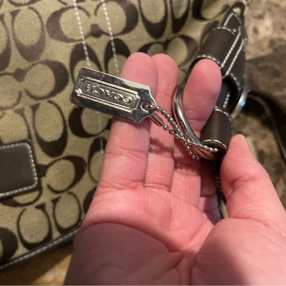 Coach Brown and Tan Women's Bag - Picture 4 of 9